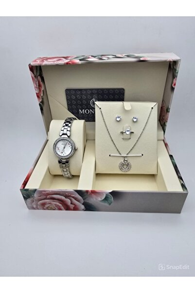 HNOF Elegant women's jewelry and watch set available in different colors such...