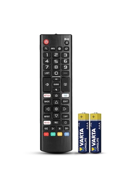 temix Telecomanda compatibila LG smart, AKB75675301, Netflix, Prime Video, Mo...