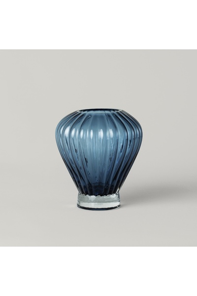 Linens Cielo 17x17x18 cm Vazo Mavi