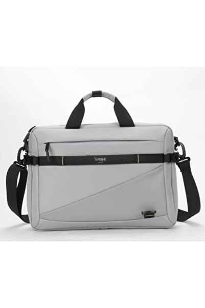 Baggaj Mçs Unisex Imported Fabric Briefcase and Laptop Bag with Shoulder Strap