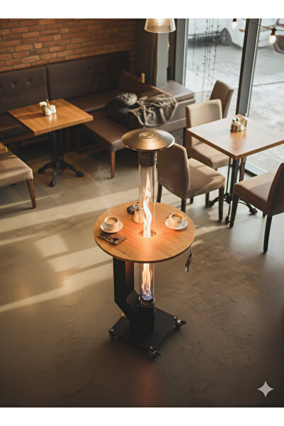 HayalPark Masalı Pelet Soba - Bistro Masa Pelet Soba