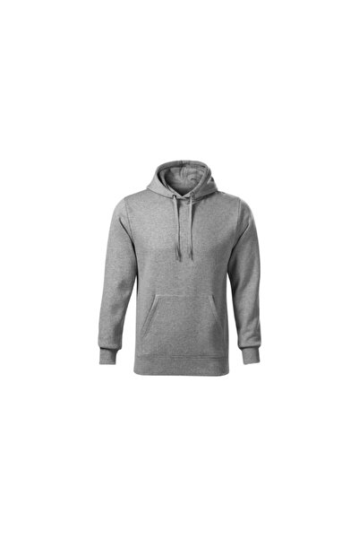 Malfini Men's Cape Free Hoodie - F13 Dark Grey