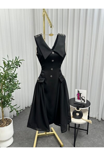 SILA fashion midi evening dress