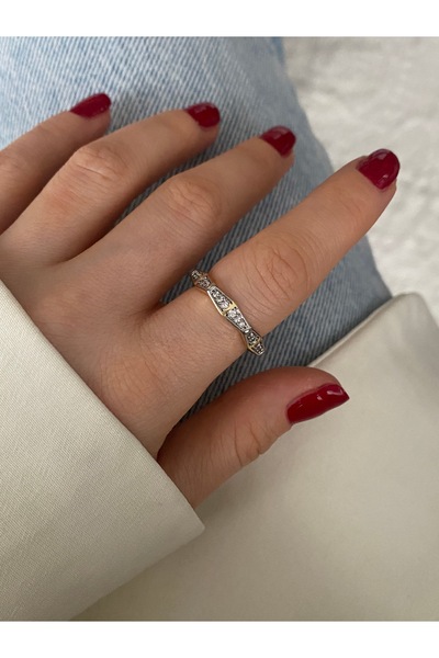 Pinery Jewels Limited Edition - Zircon Stone Bottom Adjustable Women's Ring