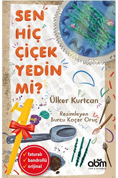 Abm Yayınevi ألفا كalem+سين هل أنت أشتهرت أي زهرة؟ (أولكر كورتكان) كتاب أدب ا...