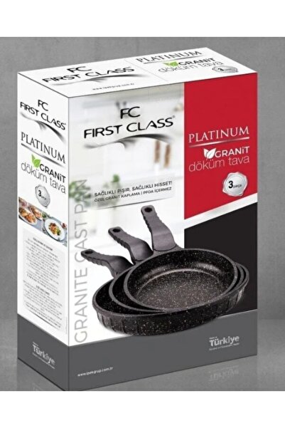 First 3'lü Granit Döküm Tava