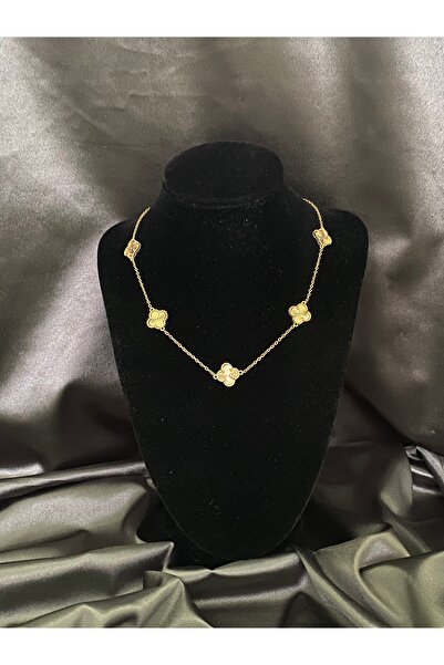 Şirince Çelik paslanmaz kararmaz yonca kolye