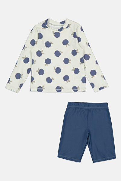 Tchibo Kids Girl 2 Pieces Top And Bottoms Swimwear, Green