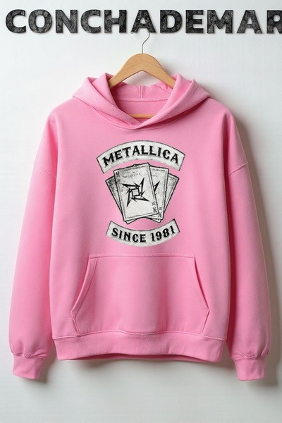 Vordevia Metallica Printed Premium Cotton 3 Thread Combed Special Design Swea...