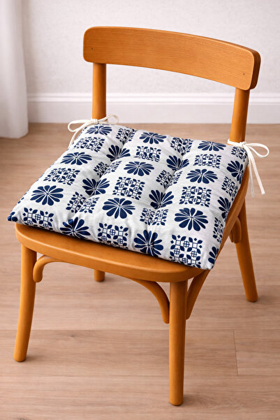 Hig Store Pernă pentru scaun cu model etnic / Pernă pentru scaun 40x40 Cm 1 b...