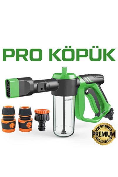 Jo Moyner Foam Blaster Pro Araba Yıkama Köpük Tabancası Bahçe Hortumu Püskürt...