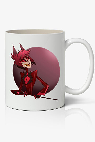 Toyaso Hazbin Hotel Alastor Anime Themed White Mug Cup Gift for Friend Lover