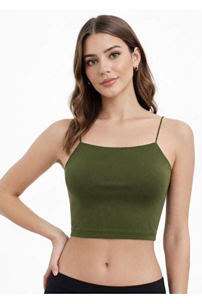 MODARENGİN قميص داخلي قصير بحمالات رفيعة (بويستر) - تصميم أنيق للاستخدام اليومي