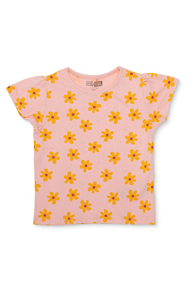 ebebek Hello Baby HelloBaby HelloBaby, Kız, Tshirt, Çiçek Baskılı, Bisiklet Y...