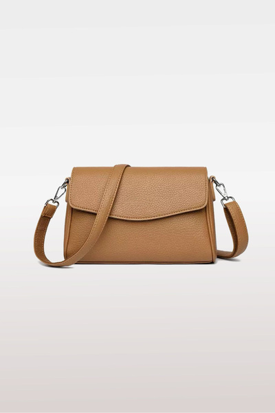 SEVENTEEN KSA Classic design leather shoulder bag