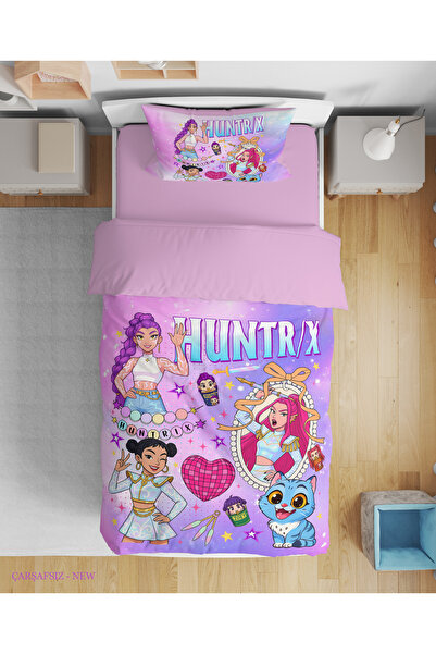 Erays Home Huntrix Anime New Printed 3D Digital Printed Single Size No Sheet ...