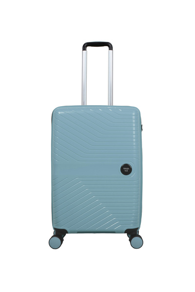 NASA U S Nasa U.s Buz Mavisi Çekçekli Sert Valiz NASA U.S PP ICE BLUE ORTA BO...