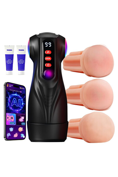 High-end luxury 3-Head Stress Relief Massage Device – App Control for Wellnes...