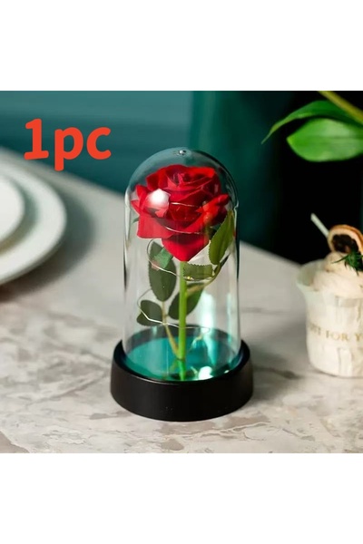 Choice 1pc Red Wedding Birthday Valentine Day Gift Eternal Rose Flower Colorf...