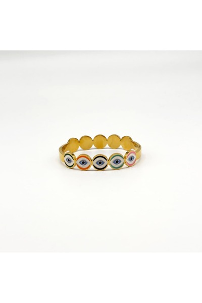 Twenty Eight Evil Eye Bead Eye Clamp