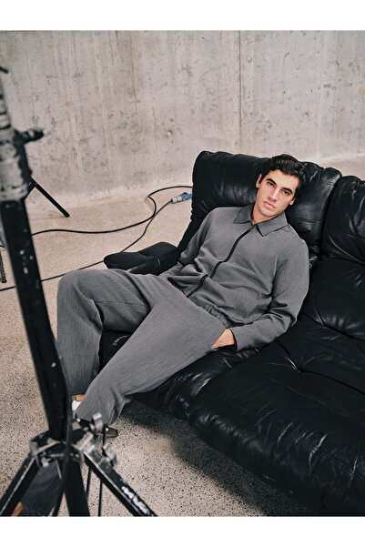 LC Waikiki New Season Standard Style Shirt Collar Men's Coat - S5Lv69Z8