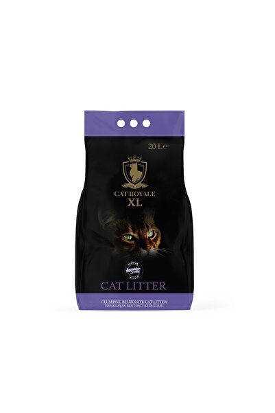 Cat Litter رمل قطط متكتل "كات رويال برائحة اللانفندر 5 لتر