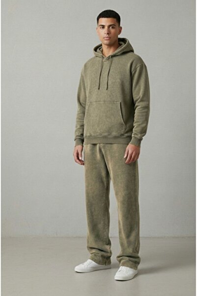 BİGOSSO Yıkamalı Eşofman Takımı