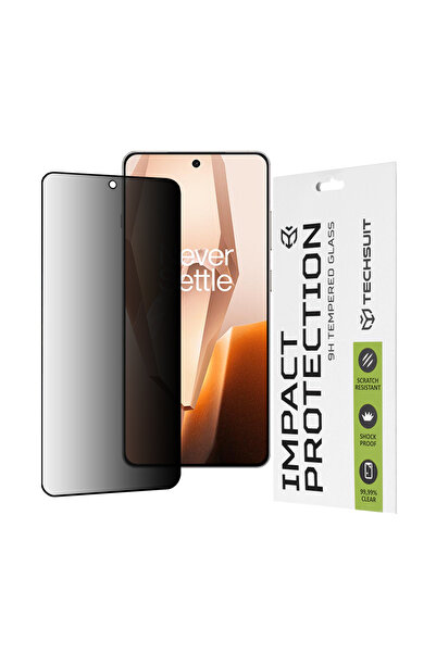 Techsuit Folie sticla OnePlus 13R 111D Privacy Full Glue, negru