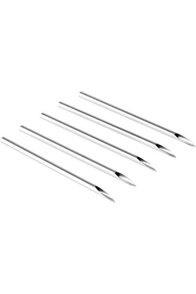 Beauty7 Piercing Needles 100PCS Mix 10/12/13/14/15/16/18/20G Gauge Sterilized Surgical Steel Assorte