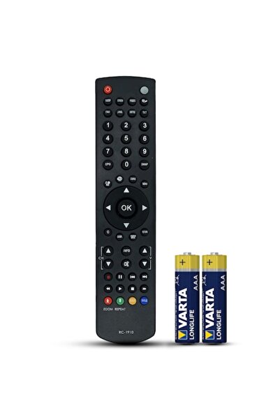 temix Compatible remote control Teletech, Telefunken, RC1910, TEMIX®, black, ...