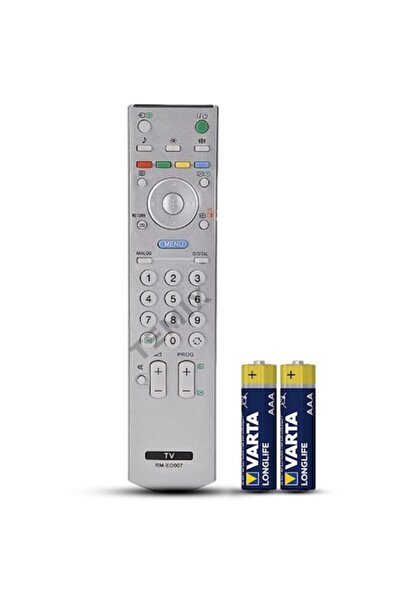 temix Telecomanda compatibila Sony, RM-ED007, TEMIX®, gri, baterii incluse