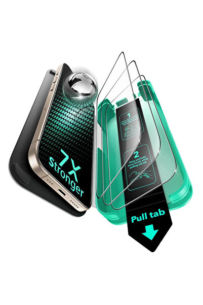 ESR iPhone 17 Armorite Screen Protector UltraFit glass film, black (Pack of 3)