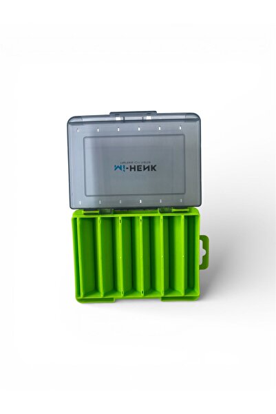 Mihenk Mi-Henk Çift Taraflı Yeşil LRF Yem Kutusu 85mm