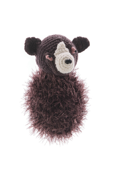 Bubble Body Bear – %100 El Örgüsü Ses Çıkaran Köpek Oyuncağı