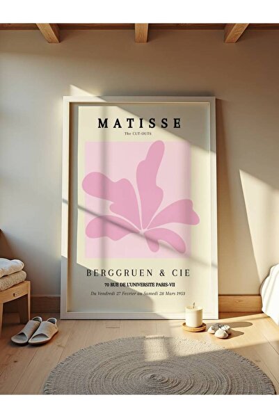 fuart.co Matisse Yaprak Gül Kurusu Matisse Sanat Sanat Posteri, Modern Poster...