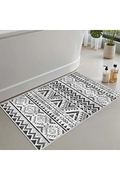 Monnhein سجادة حمام، سجادة حمام ناعمة، قاعدة مانعة للانزلاق، قابلة للغسل - 60...