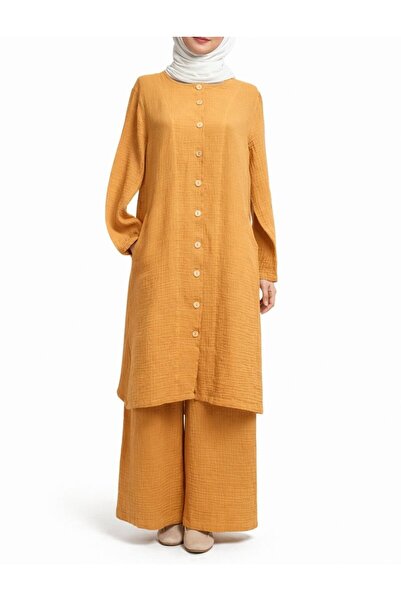 Yena Tekstil Müslin Tunik Gömlek