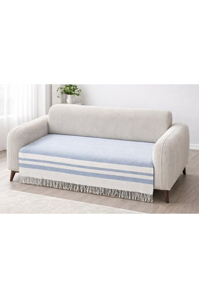 Özdilek Armchair Cover 140X190 cm Indigo Blue