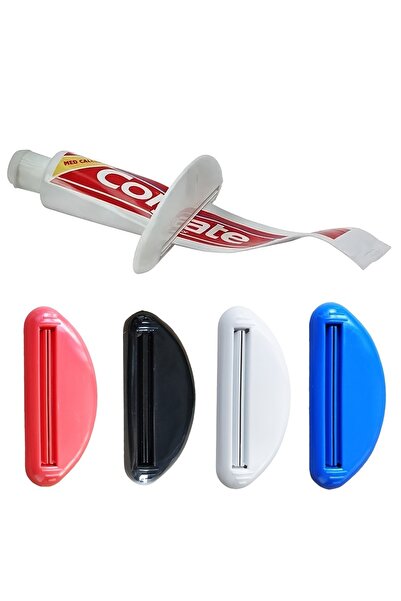 Choice3 4pcs Toothpaste Squeezer Manual Squeezed Toothpaste Tube Clips Multif...