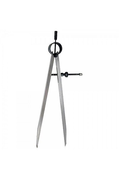 No branded Professional compass 300 mm with steel spring, sharp points and sc...