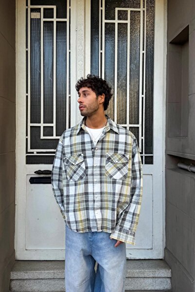 Flaw Wear Plaid Pocket Shirt Green