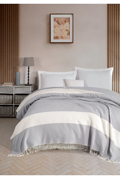 SESLİ TEKSTİL Slim Line Pike Double Bed