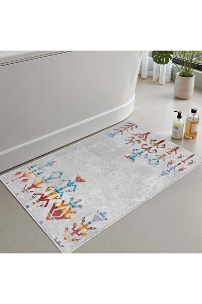 Monnhein سجادة حمام، سجادة حمام ناعمة، قاعدة مانعة للانزلاق، قابلة للغسل - 60...