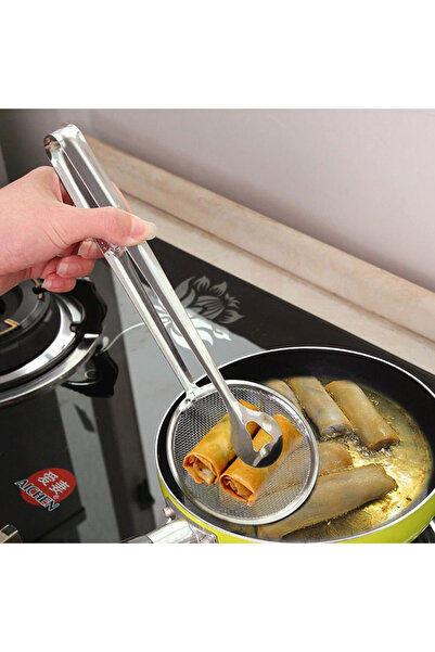 DOMEET قمع لتسرب الزيت مع شاشة ترشيح فضية 28 × 10 سم