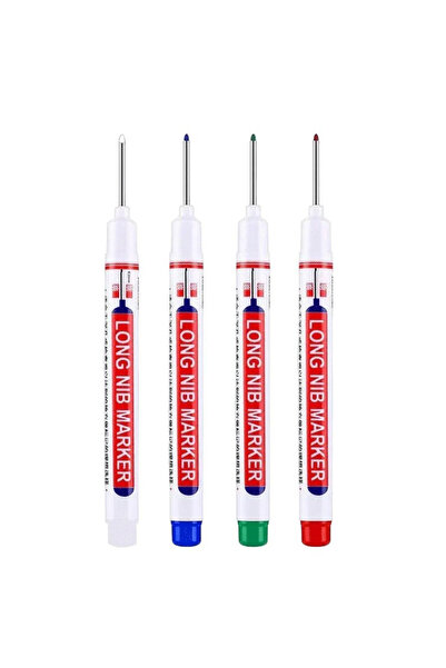 Choice 4 قطع من أقلام التحديد ذات الرأس الطويل ذات الثقب العميق مقاس 20 مم، م...