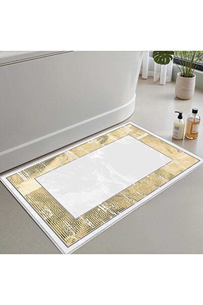 Monnhein سجادة حمام، سجادة حمام ناعمة، قاعدة مانعة للانزلاق، قابلة للغسل - 60...