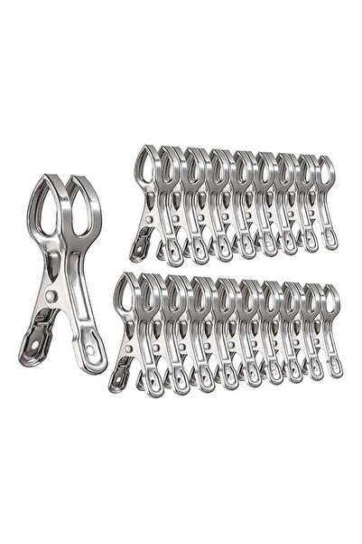 DOMEET 10-Piece Beach Towel Clip Stainless Steel