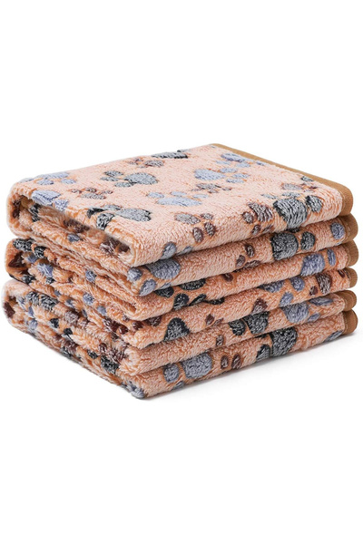 Choice4 بطانية صوفية ناعمة للغاية للحيوانات الأليفة من إل براون، قطعة واحدة -...