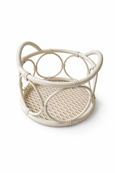 Jaju Baby Στρογγυλό Καλάθι Βάση Φωτογράφισης Μωρού 30 εκ.