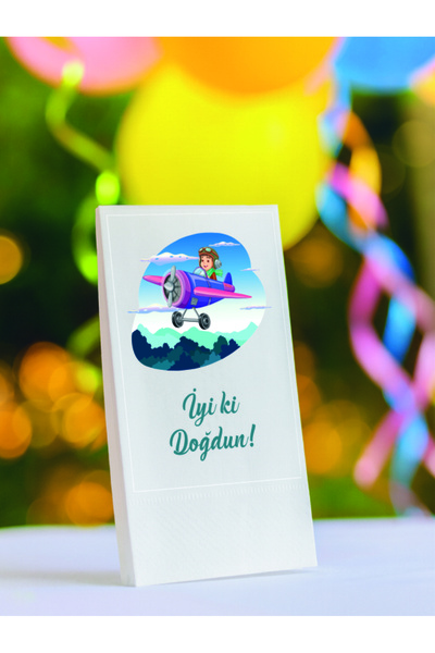 Baskı Adresi Matbaa & Promosyon مناديل خدمة الطائرات مطبوع من بايلوت كونسبت ل...